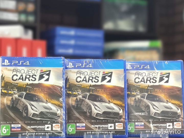 Project Cars 3 для PS4 (Рус.суб)