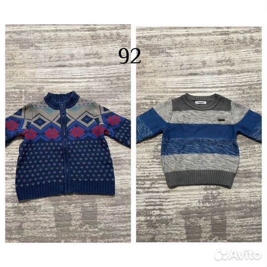 Свитер для мальчика 92