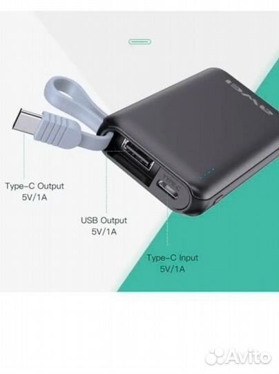 Мобильный аккумулятор powerbank awei p21k