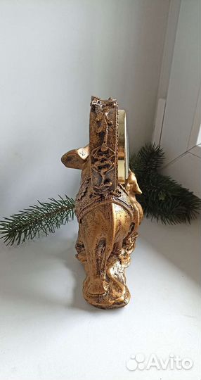 Настольные часы статуэтка слоны