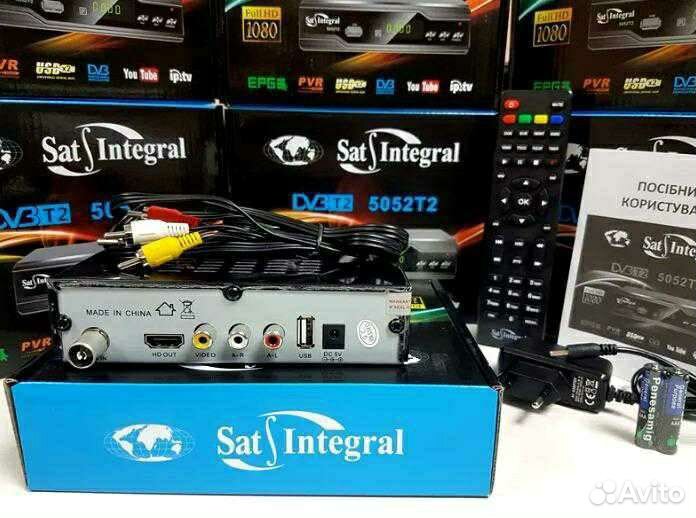 Цифровой эфирный тюнер приставка Т2