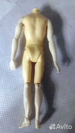 Кукольное мужское тело формата 1/6