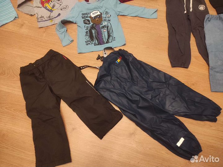 Огромный Пакет вещей на мальчика 104 см