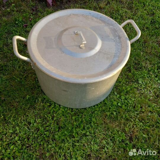 Кастрюля/бак алюминиевый пищевой 40л