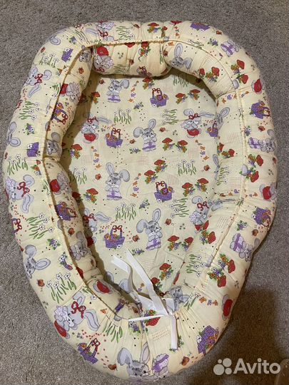 Пеленальный матрас + кокон-гнездо
