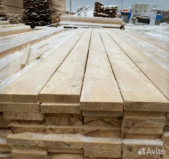 Доска обрезная 1 и 2 сорт от производителя