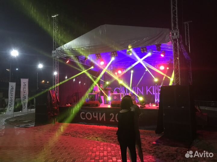 Аренда звук, свет, Сцена, Экраны led в Сочи