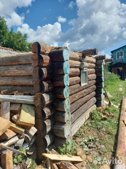 Сруб бани бу