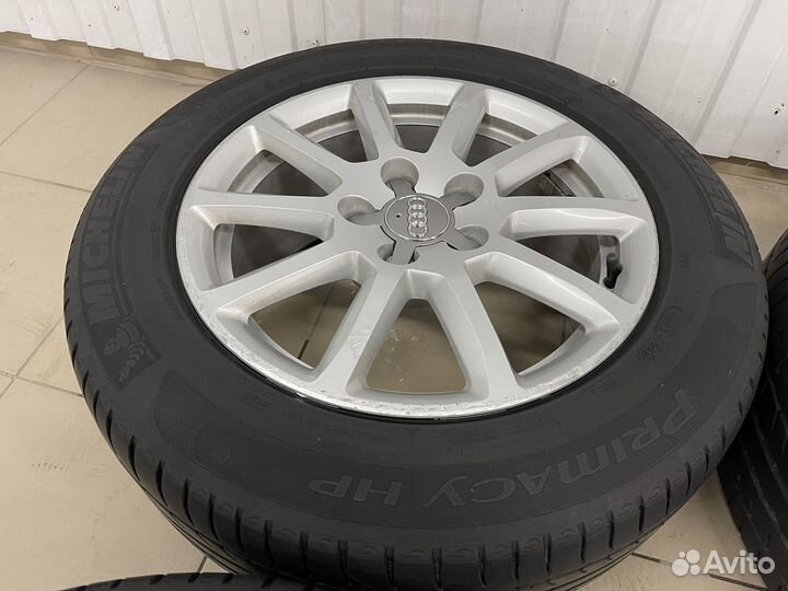 Оригинальные диски Audi a4 r16 с резиной