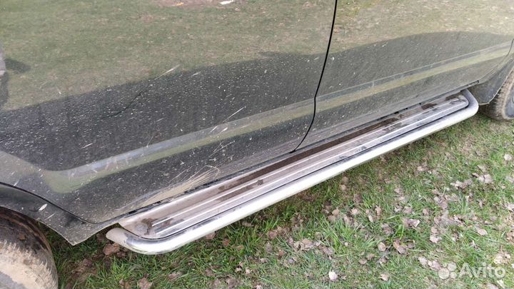 Подножки пороги hyundai tucson 2008