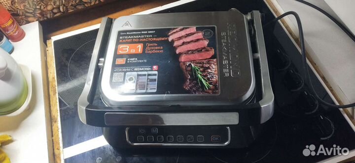 Электрогриль redmond