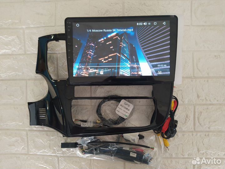 Магнитола для Мицубиси Аутлендер 3, Android WiFi