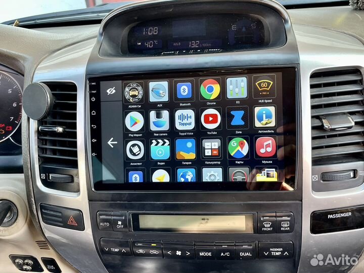 Toyota Prado 120 шгу Android