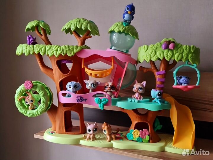 Littlest pet shop дом на дереве