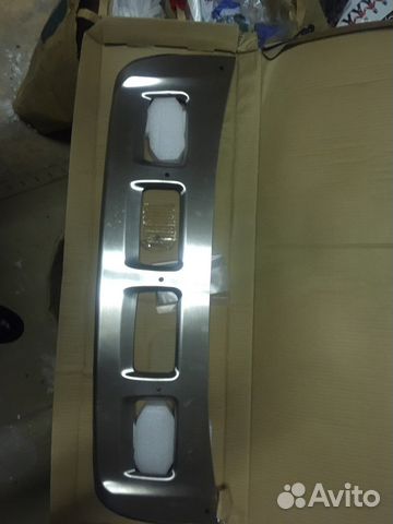 Накладка на передний бампер ауди Q5