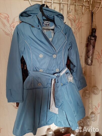 Плащ детский для девочки, размер 128