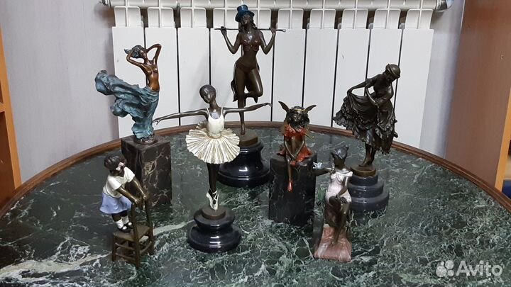 Статуэтка Интерьерная Бронза смотрите описание