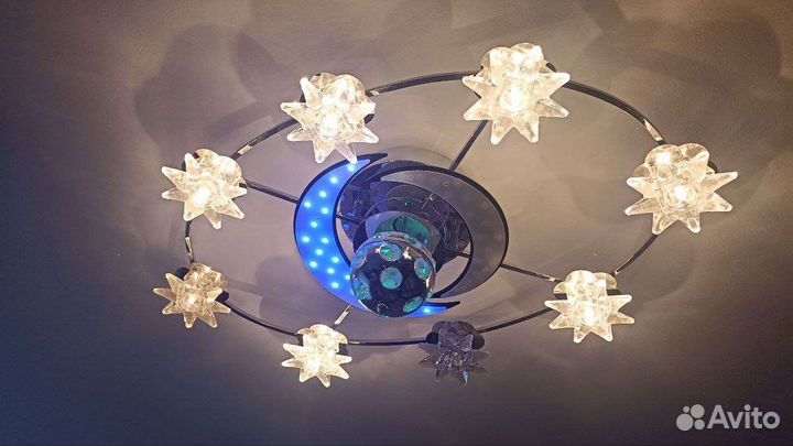 Люстра светодиодная с пультом