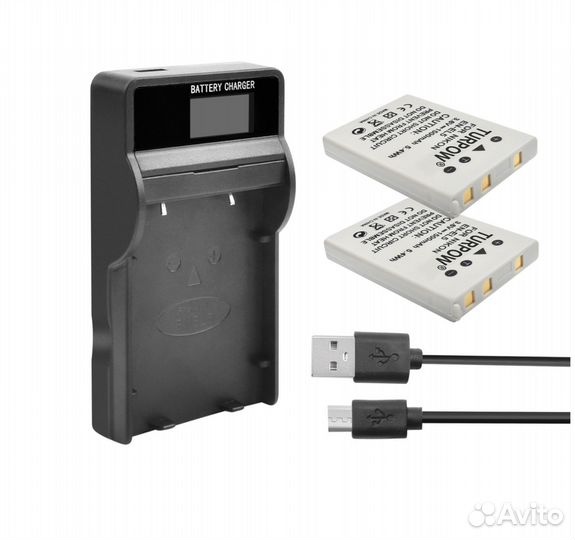 Комплект 2 Аккумулятора и зарядное EN-EL5 1500 мАч