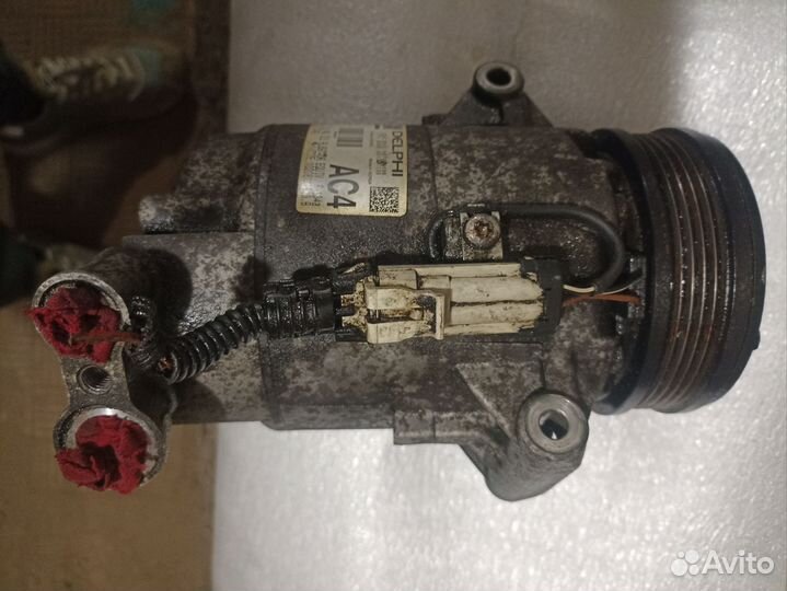 Компрессор кондиционера opel astra h 1.8