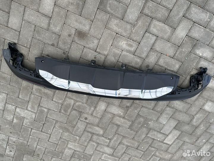 Юбка заднего бампера mercedes GLE