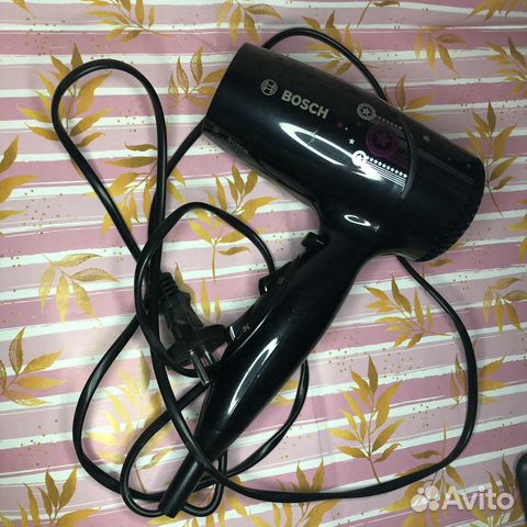 Фен для волос bosch
