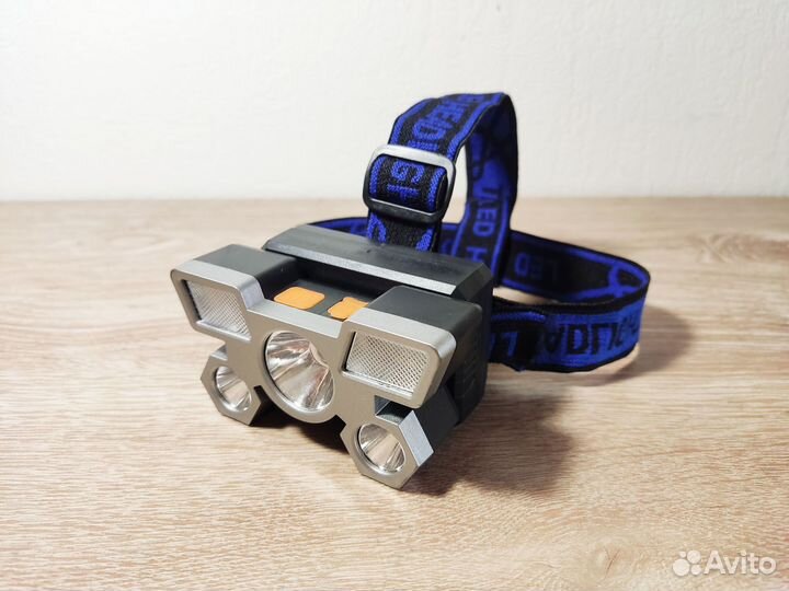 Мощный налобный фонарик
