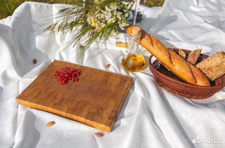 Разделочная доска; Торцевая разделочная доска;