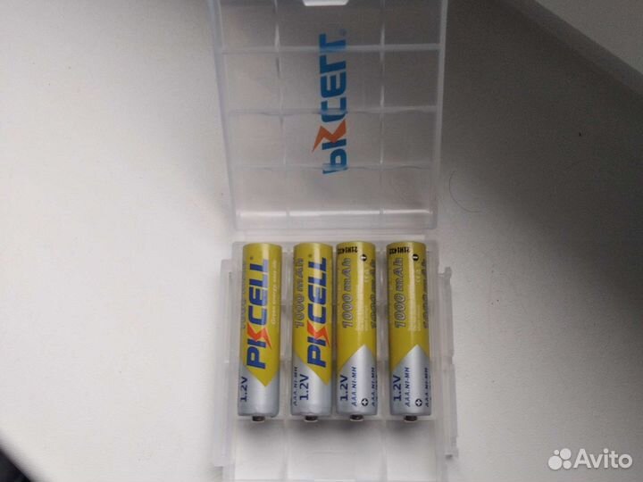 Аккумуляторные батарейки ааа Pkcell 1000мАч