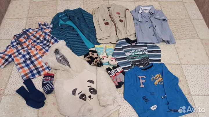 Вещи пакетом на мальчика