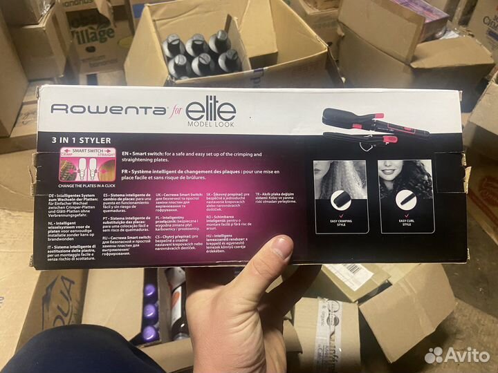 Мультистайлер Rowenta 3в1 Styler CF4122F0