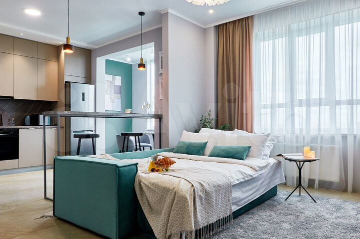 Квартира-студия, 47 м², 15/16 эт.