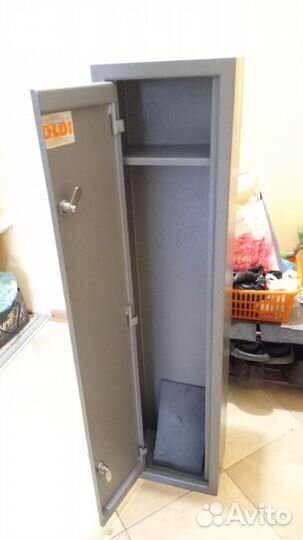 Шкаф для оружия метал.1000х160х235. Сейф
