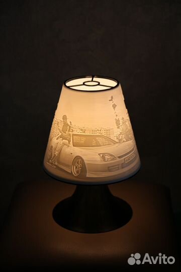 Лампа с любой фотографией, подарок близким