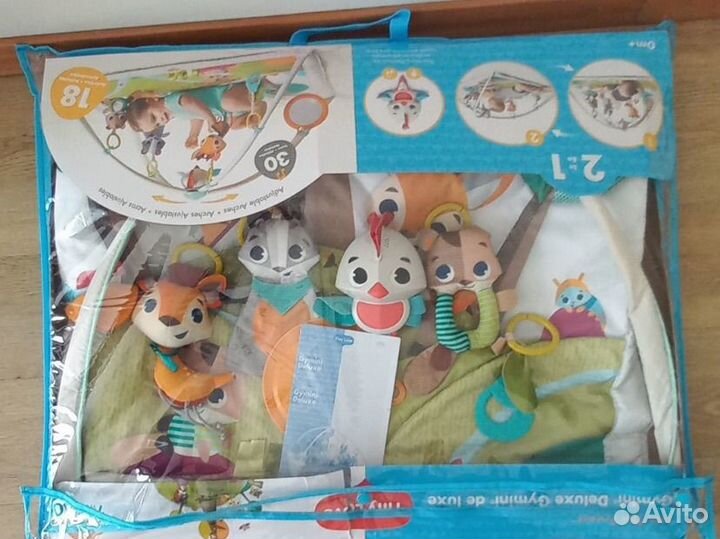 Развивающий коврик tiny love сказочный лес