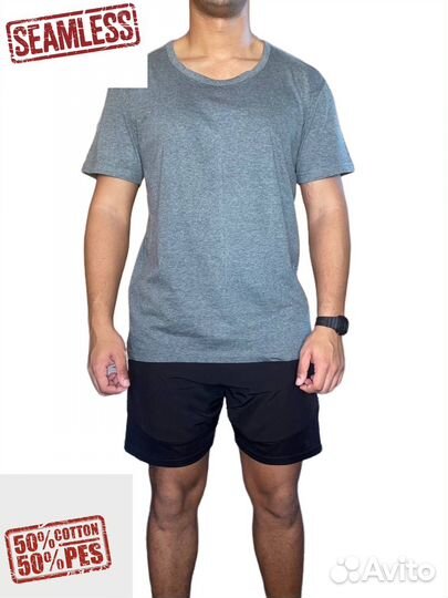 Футболка мужская свободная