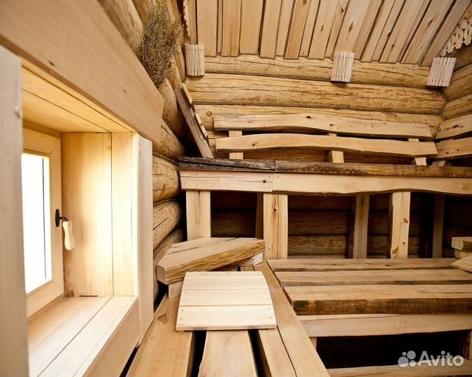 Доска Леший ольха для бани