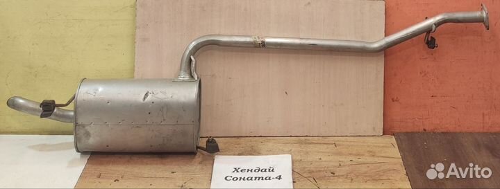 Глушитель задняя часть Hyundai Sonata 4, 1997г