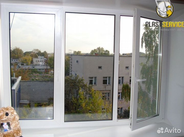 Пластиковые окна Rehau, остекление балконов