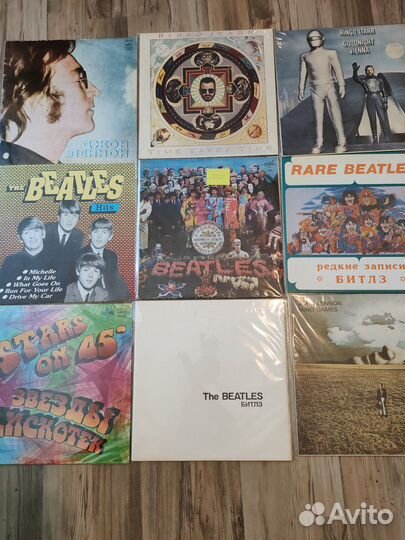 Битлз виниловые пластинки