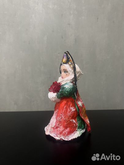 Ватные елочные игрушки