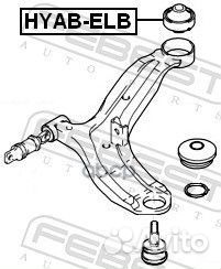 Сайлентблок (задний) переднего рычага LR hyundai
