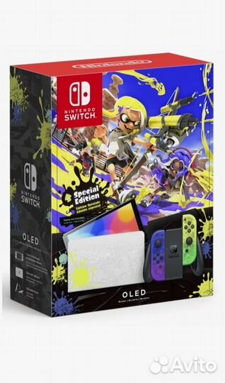 Nintendo switch oled splatoon 3