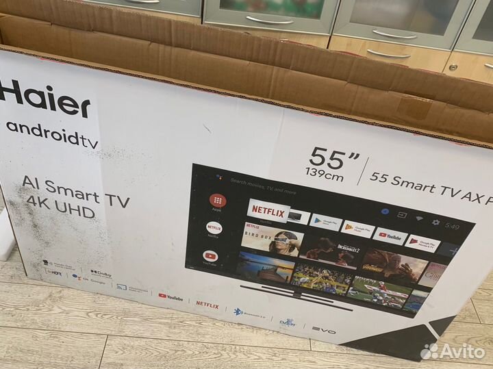 Телевизор haier 55 SMART tv ax pro