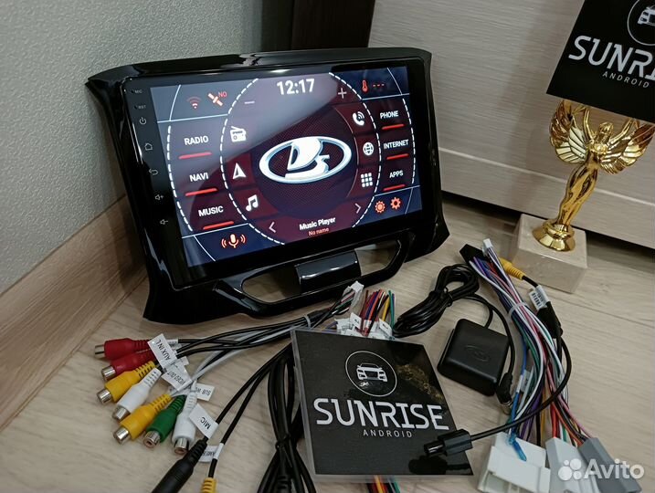 Магнитола Android 2/32 на LADA XRay