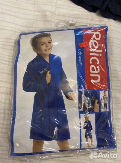 Халат детский махровый