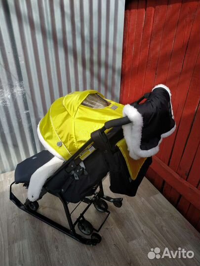 Санки коляска ника 7-5к