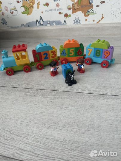 Lego duplo мой первый поезд