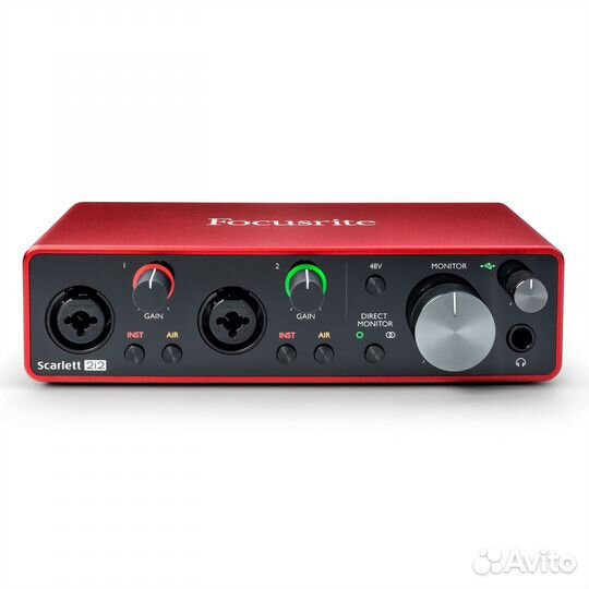 Focusrite Scarlett 2i2 3rd Gen звуковая карта