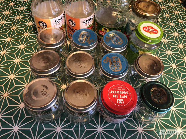 Баночка от детского питания и трехлитровые